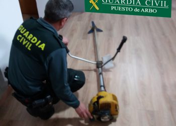 La Guardia Civil esclarece el hurto de varias motosierras en Crecente