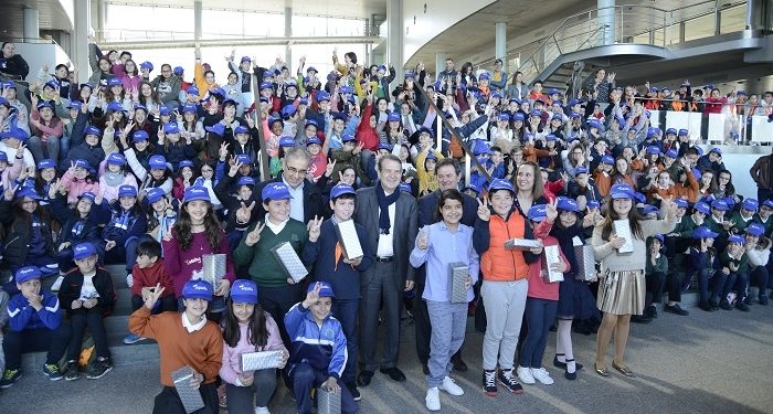 Aqualia premia a doce alumnos vigueses polas súas propostas dun ‘planeta perfecto’
