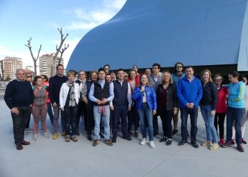 Los candidatos del PP realizan un tramo del Camino Portugués en Vigo