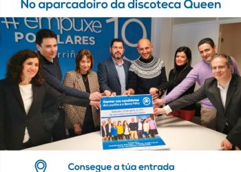 O PP convoca un xantar con Rajoy por 15 euros no aparcadorio de Queen