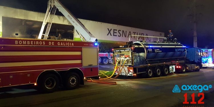 O Porriño abre un expediente informativo para investigar os lumes en Xesnatura