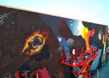 El museo al aire libre de Vigo suma dos obras llenas de color