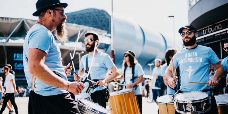 Choripán y cerveza a precios populares en Balaídos para recibir al Barça