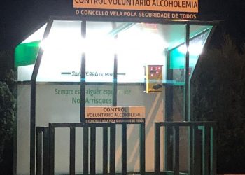 Salvaterra de Miño instala un alcoholímetro municipal en la calle