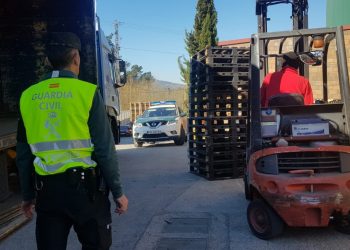 Recuperan en Ponteareas más de 1.300 palés robados en un polígono de Mos