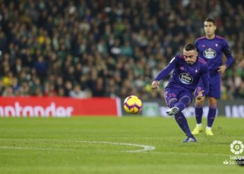 Aspas asiste y Maxi marca, el Celta suma hacia su objetivo