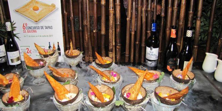 Abierto el plazo de inscripción para el VIII Concurso “Bai de Tapas” de Baiona