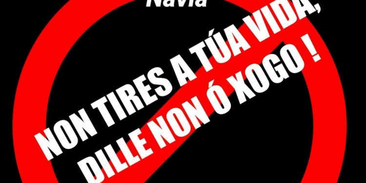 Navia convoca unha concentración contra a nova casa de apostas do barrio
