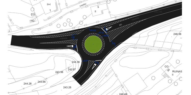 La salida de la AP-9 hacia Peinador y el Ifevi tendrá una nueva rotonda en mayo