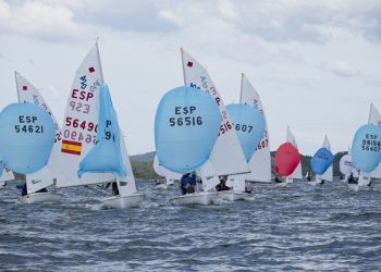 Golpe de autoridad de Wizner y Ameneiro, del Náutico de Vigo, en el Nacional de 420