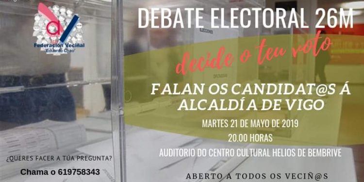 El PSOE de Vigo intenta impedir que se anuncie un debate electoral al que no irá Caballero