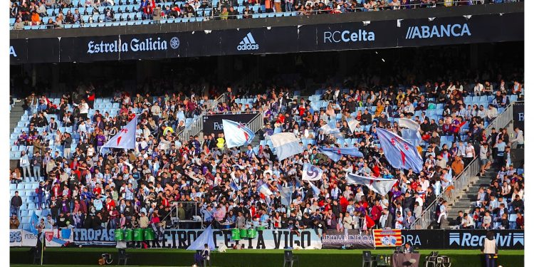 El Celta y su afición de lujo
