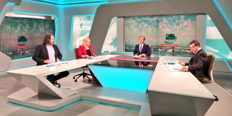 Caballero, ausente en el debate de las municipales organizado por la televisión pública