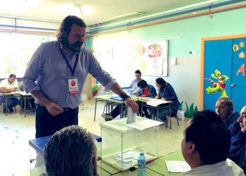 Rubén Pérez: “Vigo siempre fue un ejemplo de movilización electoral y esperemos que hoy también lo sea”