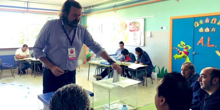 Rubén Pérez: “Vigo siempre fue un ejemplo de movilización electoral y esperemos que hoy también lo sea”