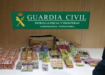 Retiran del mercado ambulante 9.000 petardos y denuncian al vendedor, sin licencia