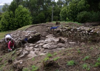 A Guarda promove a Escavación do Cuncheiro do Monte Trega