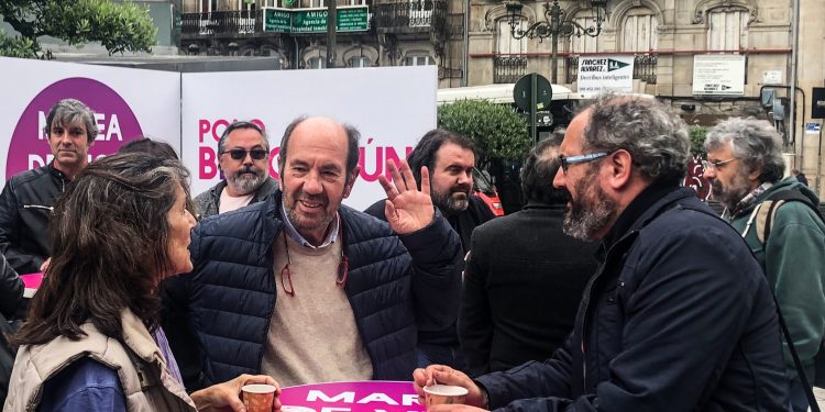 Marea de Vigo presenta a súa candidatura “na rúa e escoitando opinións e propostas”