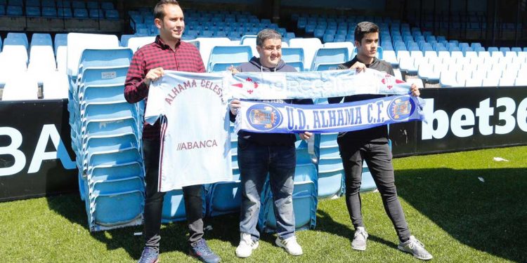 La UD Alhama ya tiene las butacas de Balaídos, que colocará en su nueva Grada de Río