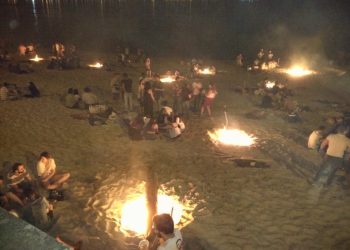 Fiesta de San Juan en Samil: el problema continúa