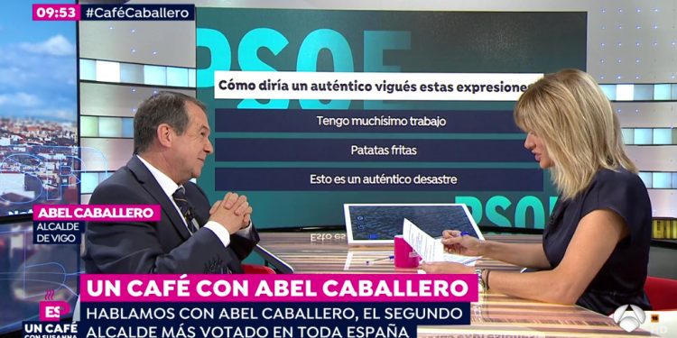 El extraño error de Abel Caballero en Antena 3 con una histórica expresión viguesa