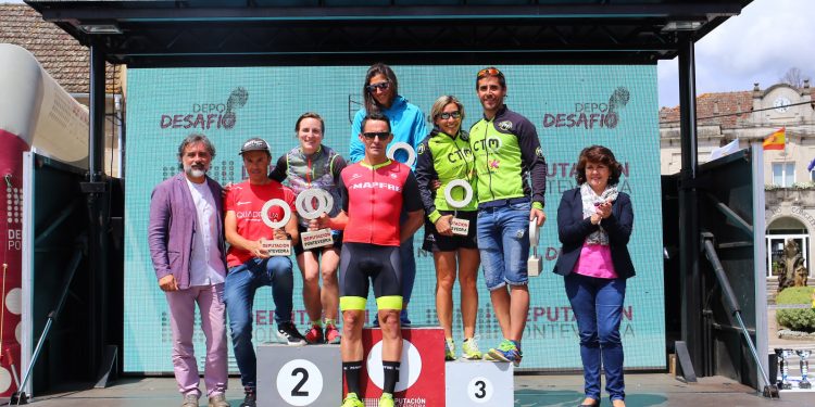 Iria Campos e David Castro triunfan na proba BTT das Neves, estrea ao Depo Desafío