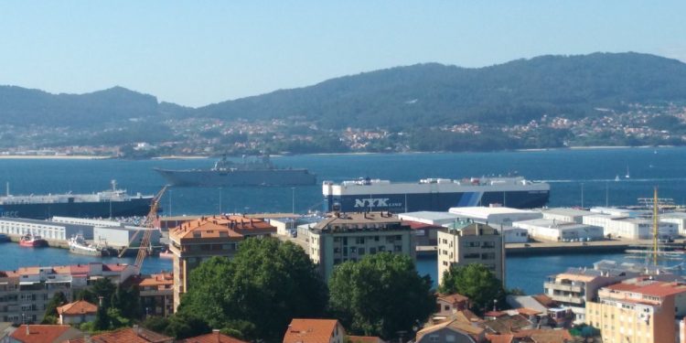 El buque ‘Juan Carlos I’ abrirá sus puertas en Vigo durante dos días