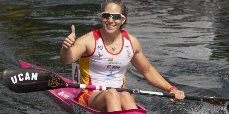 La canguesa Teresa Portela logra la plata en la Copa del Mundo de Duisburg