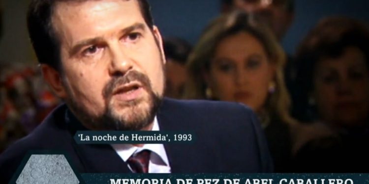 Abel Caballero, tertuliano televisivo y cara cara con Rajoy, hace 25 años