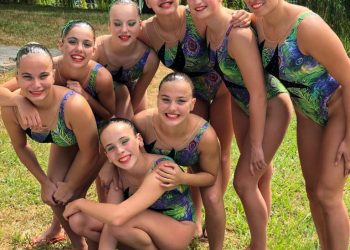 Las sirenas del Náutico, subcampeonas de España de Verano en categoría Infantil