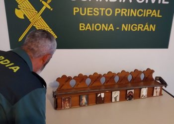 Detenido por robar los “petos” de limosnas en una iglesia de A Ramallosa