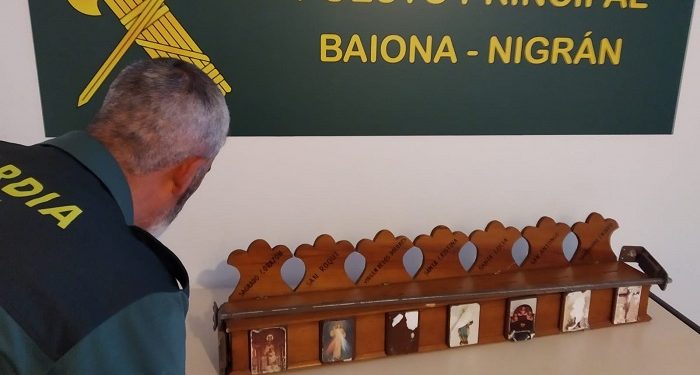 Detenido por robar los “petos” de limosnas en una iglesia de A Ramallosa