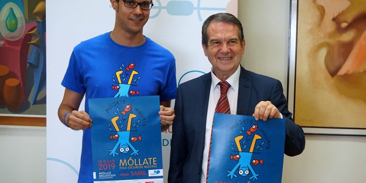 Vigo acoge la campaña de sensibilización sobre la esclerosis múltiple «Móllate»