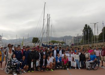 La primera Regata Solidaria Inclusiva “Vigo a Vela” reúne a 70 personas