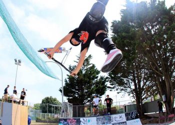 Os mellores patinadores de España compiten esta fin de semana no Porto Scoot de Nigrán