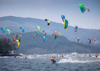 La Ría de Vigo, capital del kitesurf