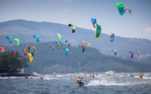 La Ría de Vigo, capital del kitesurf