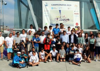 Andrés Barreiro, del Marítimo de Canido, se impone en la Semana Galega da Vela