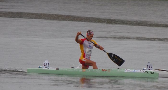 El palista Tono Campos, campeón europeo de Maratón; Manu Garrido, quinto