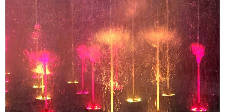 Espectáculo en Praza de América