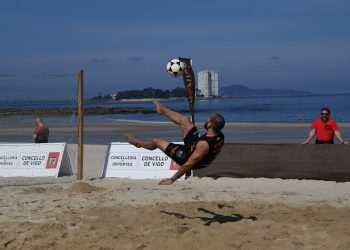 As filigranas da Liga Nacional de Futevolei aterrarán este mes en Samil