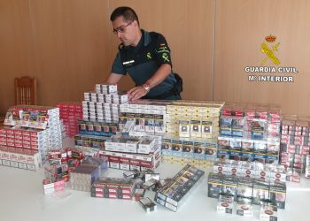 Cazan en Mos a la dueña de un estanco con 1.700 cajetillas de tabaco sin documentación