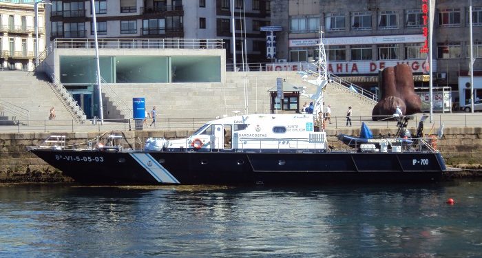 Los guardacostas trasladan a un hombre en mal estado desde Cíes a Vigo