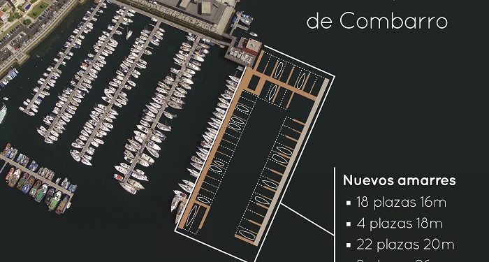 Marina Combarro ampliará el número de atraques para mantener su liderazgo en las Rías Baixas
