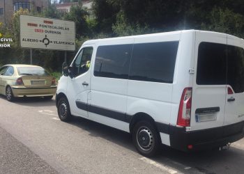 La Guardia Civil estrena en la provincia la furgoneta camuflada de Tráfico