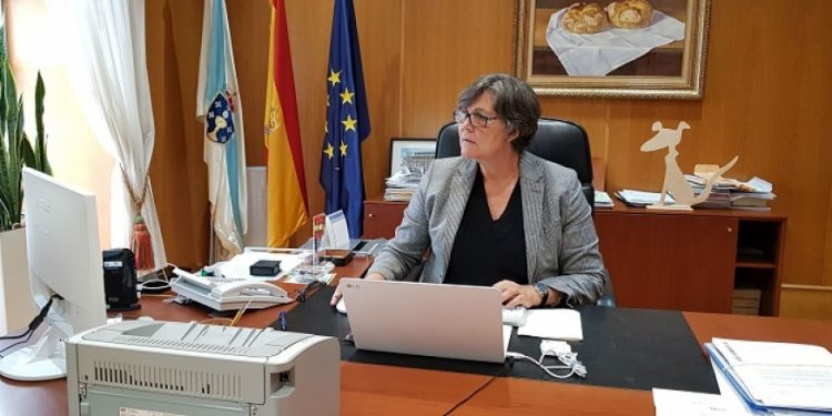 La alcaldesa de O Porriño suspende su agenda tras sufrir un accidente de tráfico