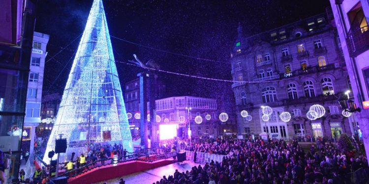 El encendido de las luces de Navidad de Vigo se adelantará al 22 de noviembre