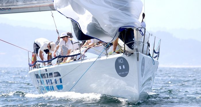 El «Pairo 8» lidera el gallego de Cruceros en la Ría de Pontevedra