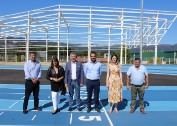 A Deputación ultima as obras das novas instalacións de atletismo no Porriño