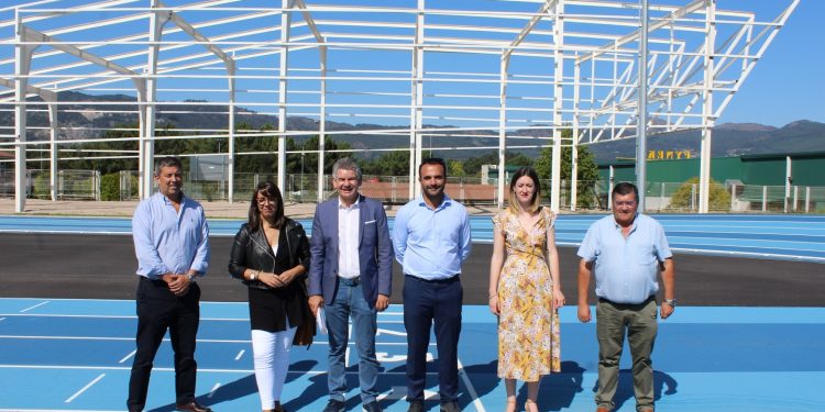 A Deputación ultima as obras das novas instalacións de atletismo no Porriño